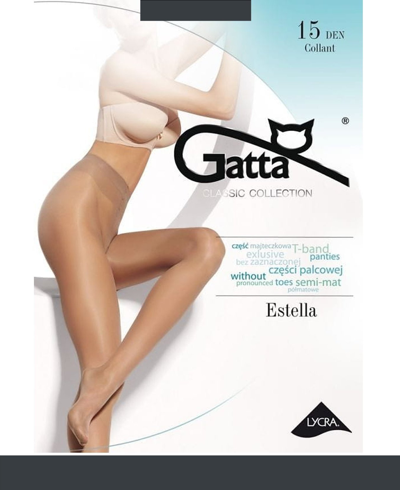 Gatta GATTA ESTELLA 15 DEN 5-XL/Grafit