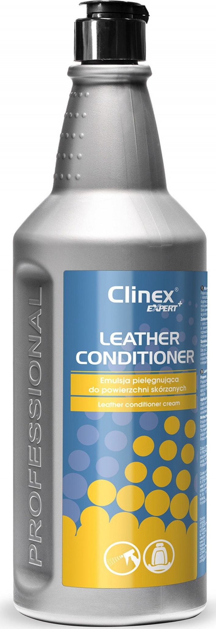 Clinex Emulsja pielęgnująca Leather Conditioner 1L, do powierzchni skórzanych