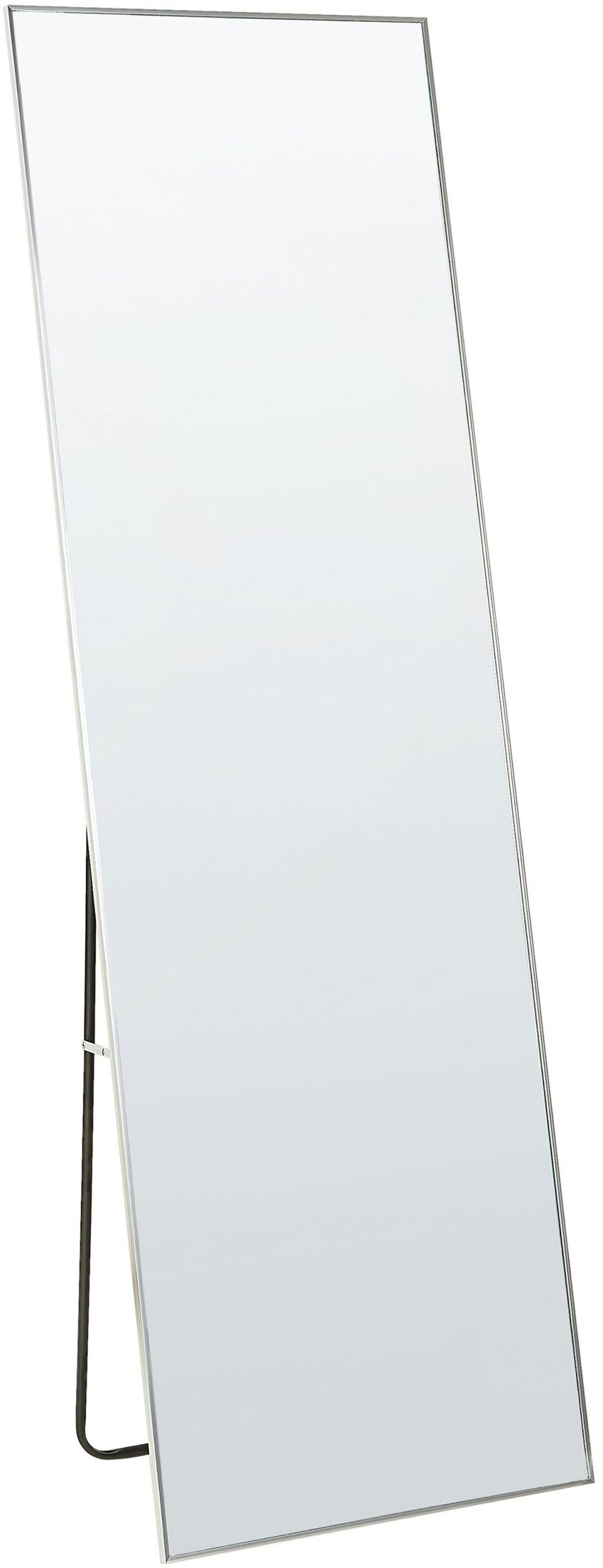 Lustro stojące BEAUVAIS 156 cm Metal Srebrny