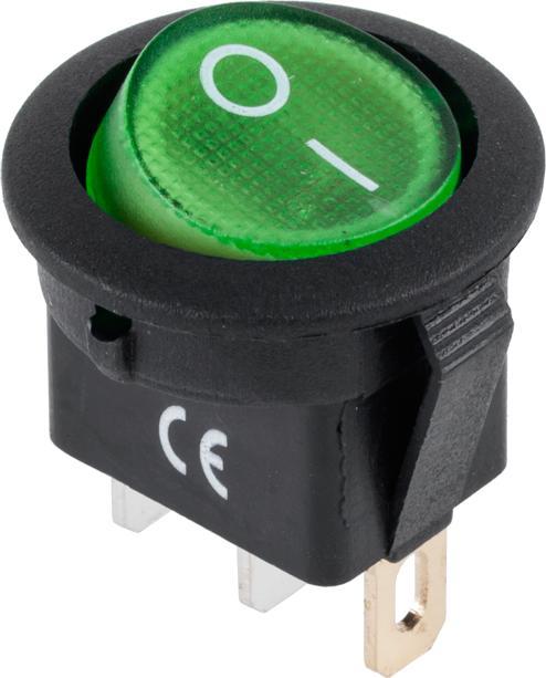 Złącze przeł.IRS-101-8C/D zielony 12V