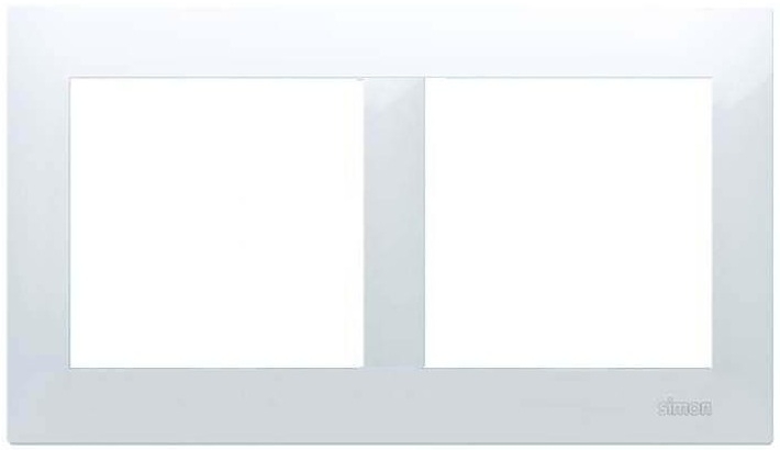 Kontakt-Simon Ramka podwójna SIMON54 uniwersalna biała - DR2/11