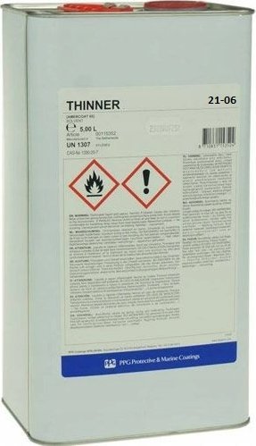 Rozcieńczalnik poliuretanowy alkidowy PPG Sigma Thinner 21-06 1L 1000ml