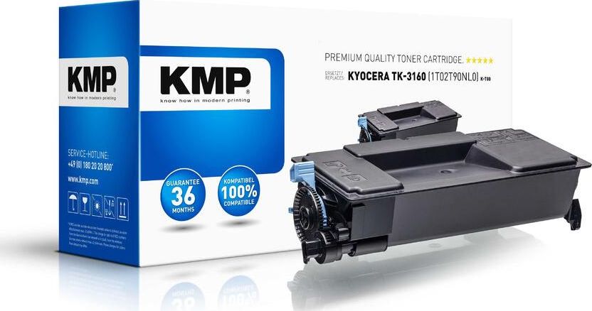 Toner KMP Printtechnik AG Black Produkt odnowiony TK-3160 (2917,0000)