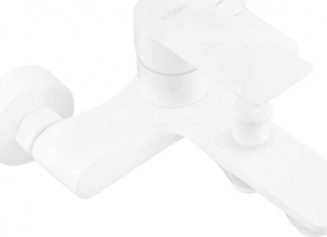 Bateria wannowa Mexen Royo ścienne biały