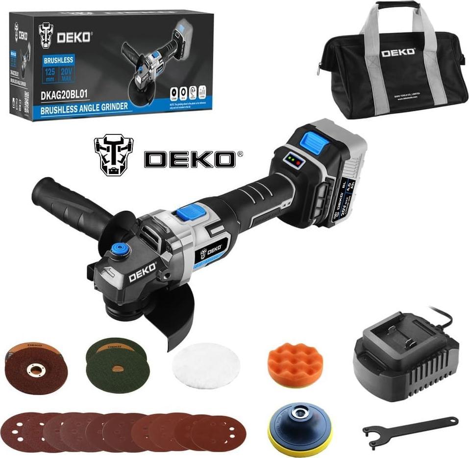 Szlifierka Deko DKAG20BL01-S5