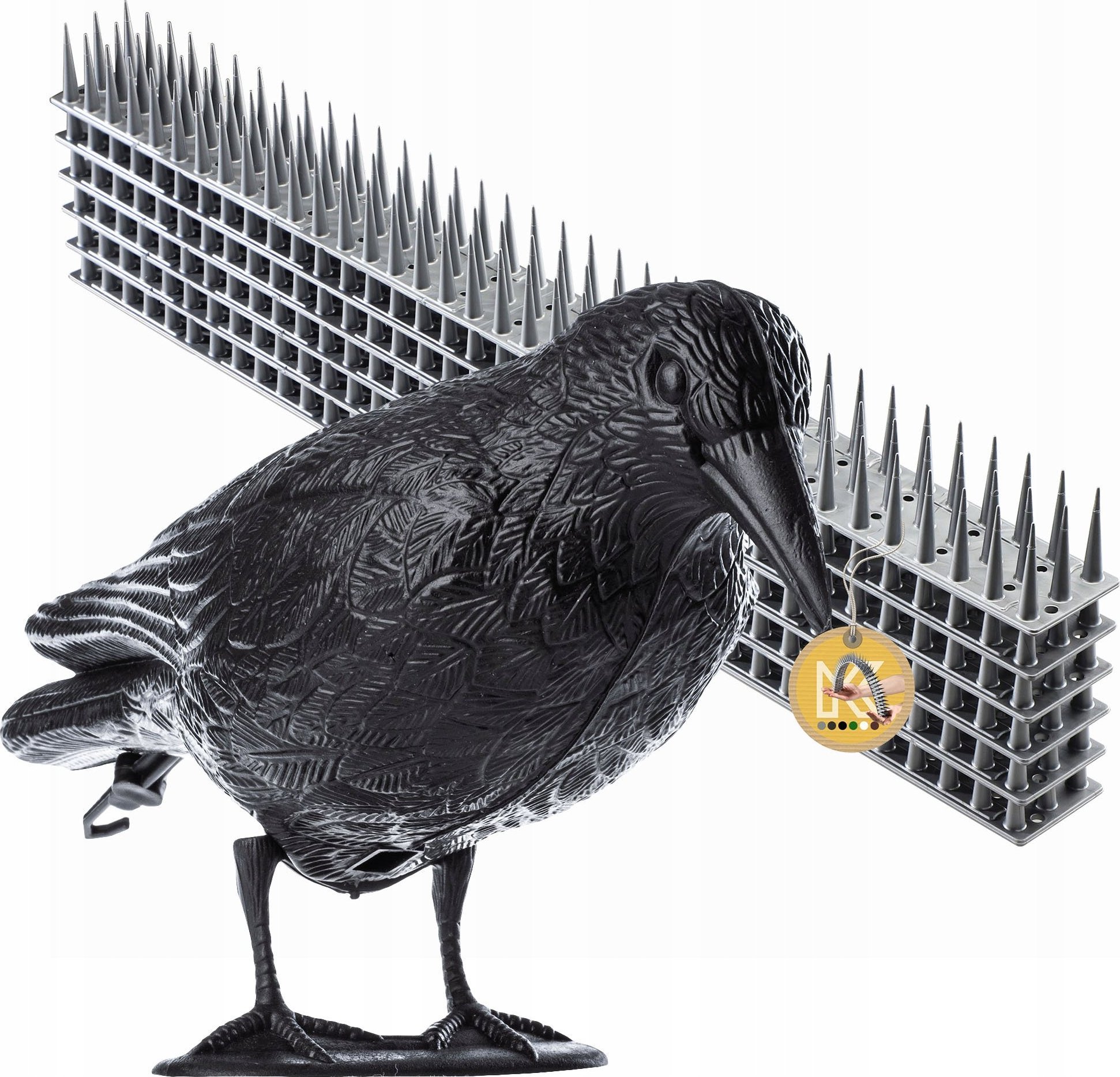 Kadax KADAX Kruk Odstraszacz Ptaków +Kolce Na Ptaki 6szt