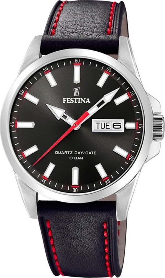 Zegarek Festina Zegarek męski Festina F20358-4 czarny