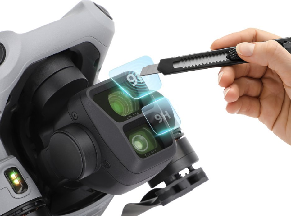 SunnyLife SZKŁO HARTOWANE SUNNYLIFE NA OBIEKTYW DJI AIR 3 (2 SZT)