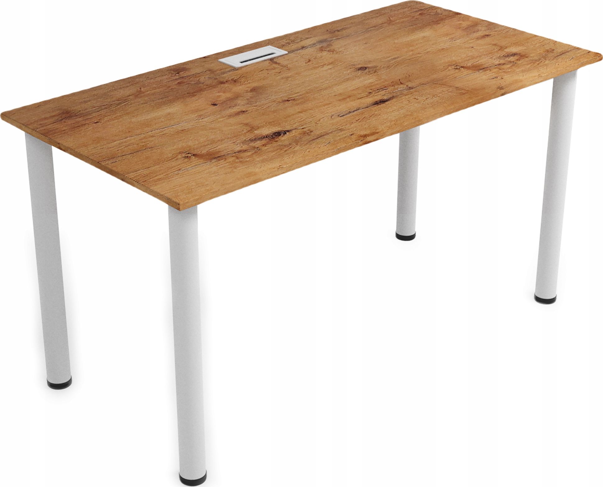 Biurko Zdesk Biało-Brązowe 138 cm x 68 cm