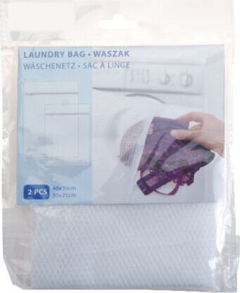 Siatka worek woreczek do prania ubrań zestaw 2 szt
