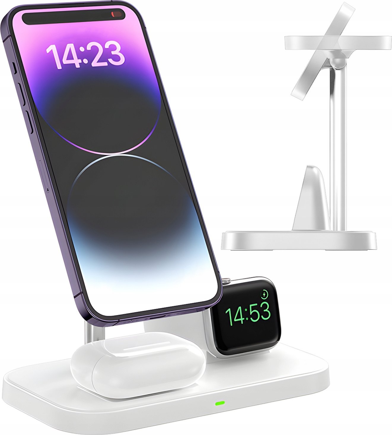 STACJA ŁADUJĄCA 3w1 ZHX-CW01 BIAŁA