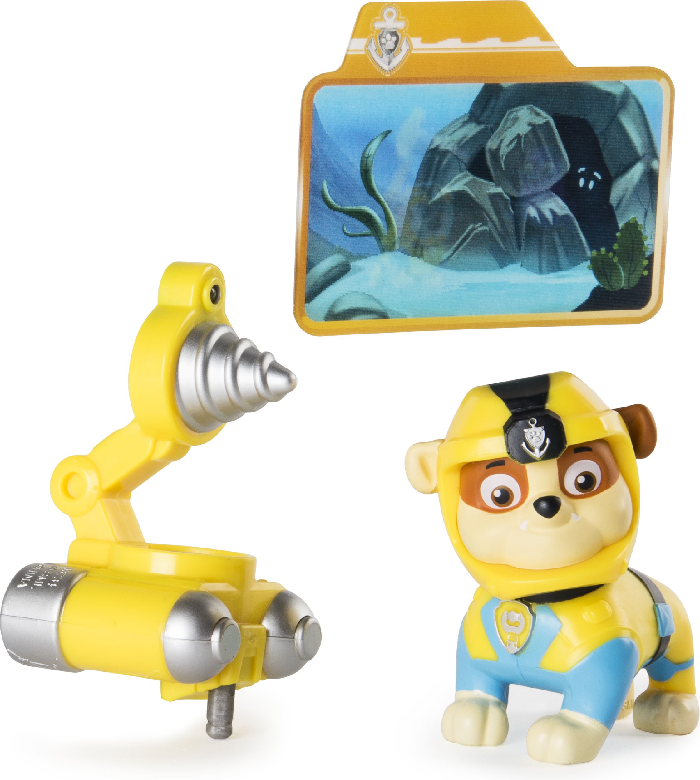 Figurka Spin Master Paw Patrol Sea Patrol Deluxe Figure Rubble