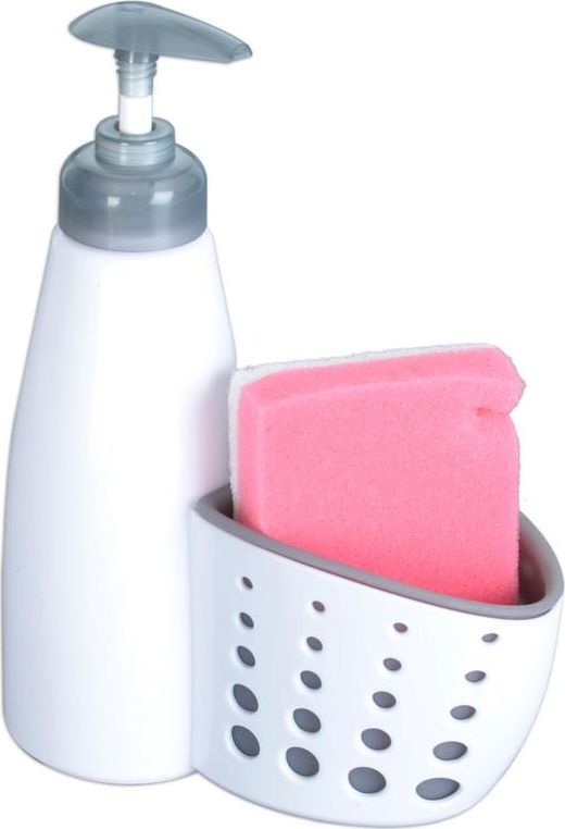 Orion Dozownik z pojemnikiem kuchenny biały (530758-BI)