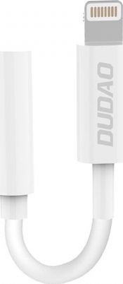 Adapter USB Dudao Lightning - Jack 3.5mm Biały (dudao_20200226113316)