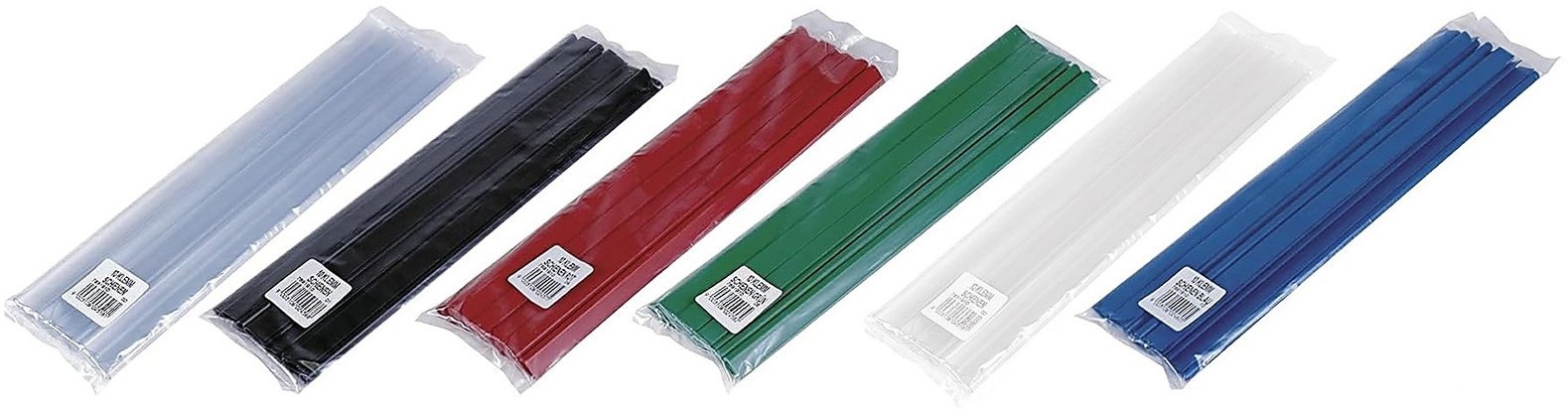 Grzbiety wsuwane Donau A4/8mm zielone (10) -