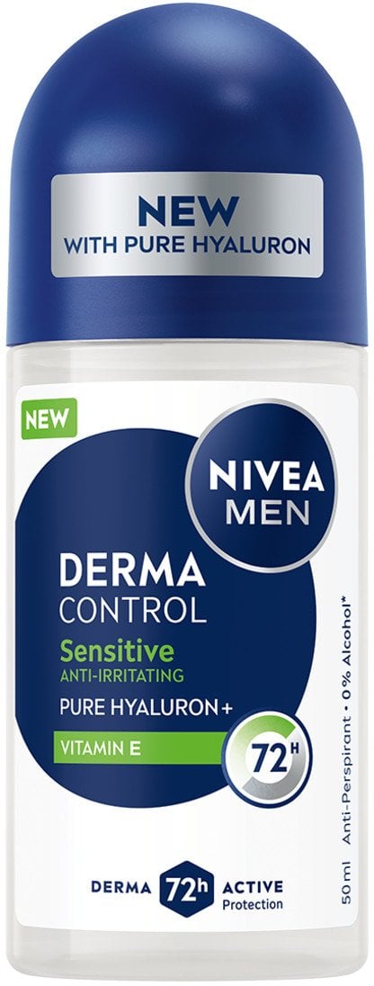 NIVEA_Men Derma Control Sensitive antyperspirant roll-on 50ml
