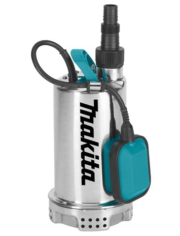 Makita Pompa do wody czystej z pływakiem 1100W 250L/min inox (PF1100)