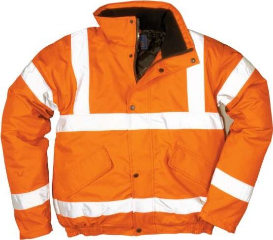 Portwest S463 - Kurtka ostrzegawcza Bomber 300D - czerwony XXL