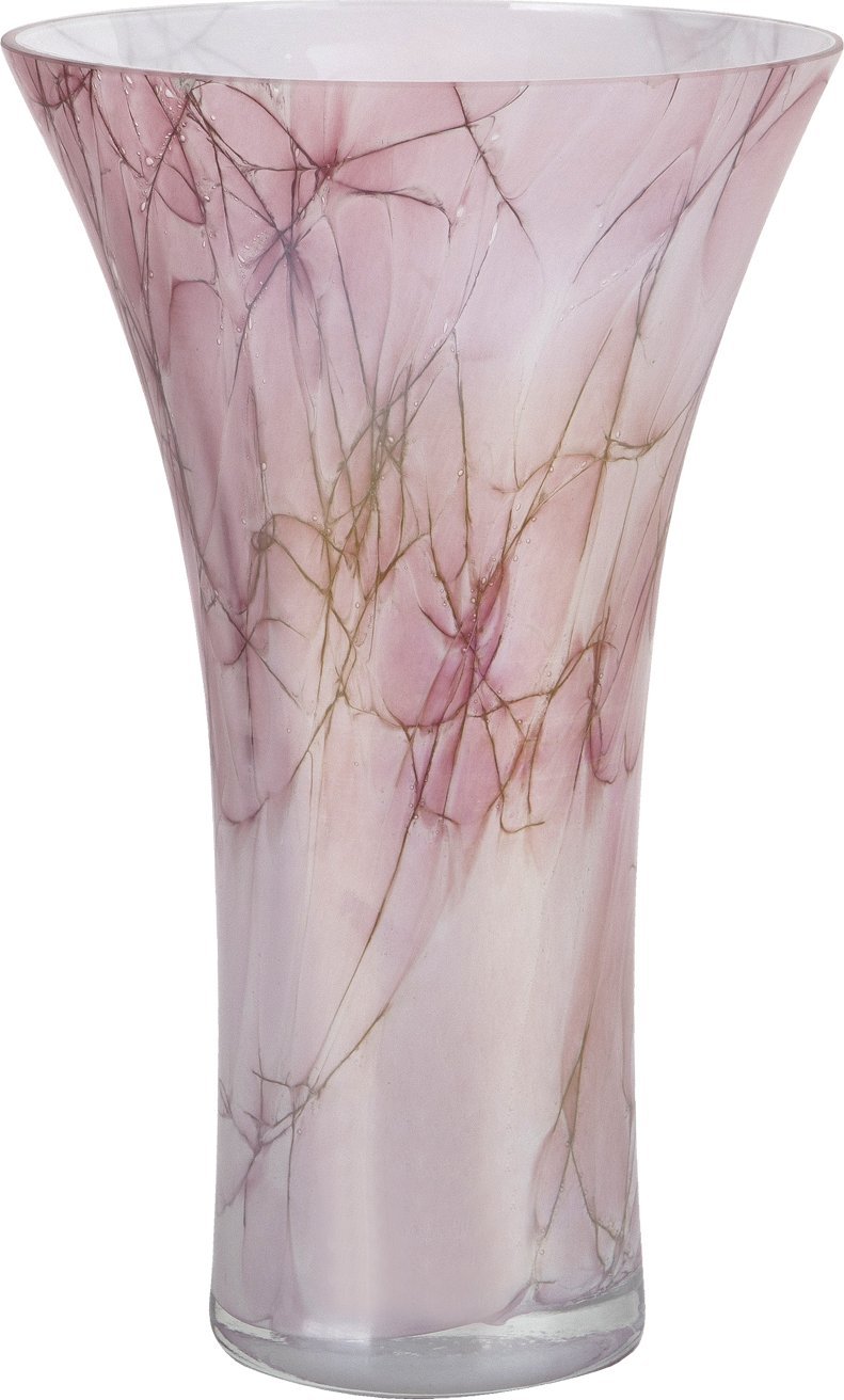Wazon szklany 28 cm różowy 2310/DB6