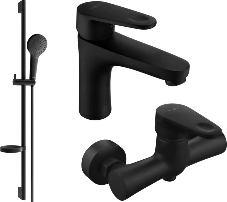 Mexen Mexen Kama DS05 zestaw prysznicowy, czarny - 72504DS05-70