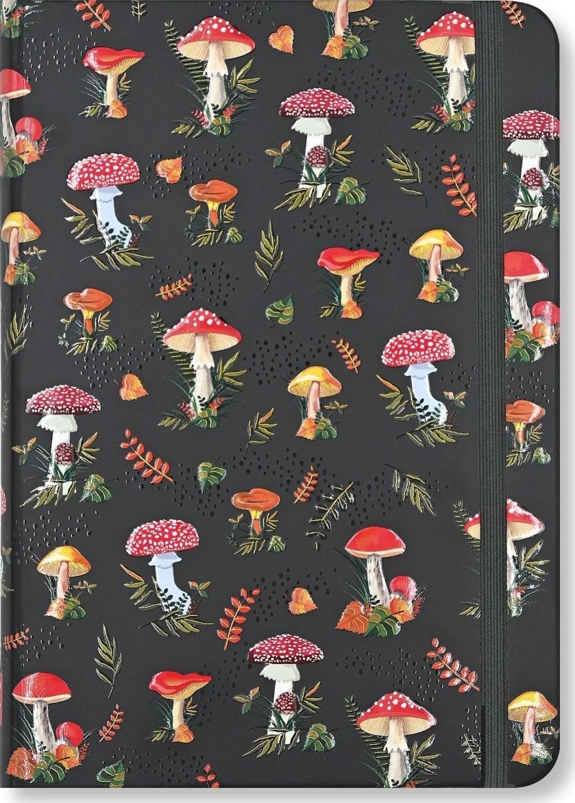 Peter Pauper Press Notatnik Mini Grzyby