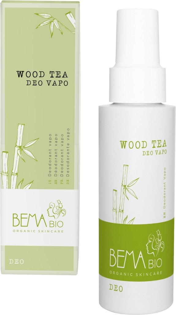 Purškiamas dezodorantas vyrams be dujų Bema Bio Deo Wood Tea, 100 ml