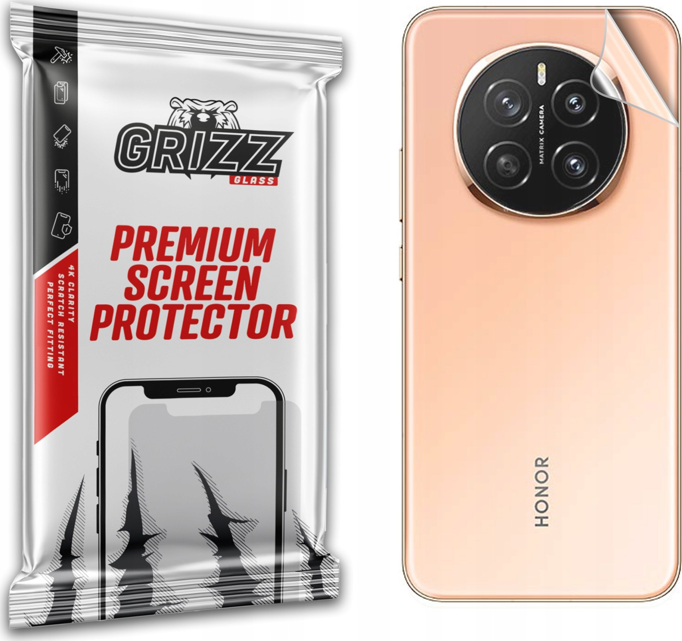Folia na tył GrizzGlass SatinSkin do Honor Magic7