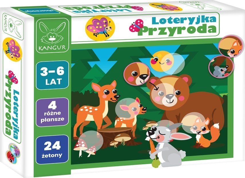 Kangur Loteryjka. Przyroda Kangur