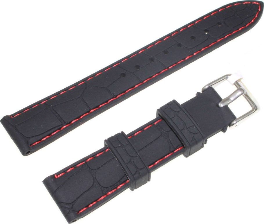 JVD Silikonowy pasek do zegarka 18 mm JVD R23107-18 uniwersalny