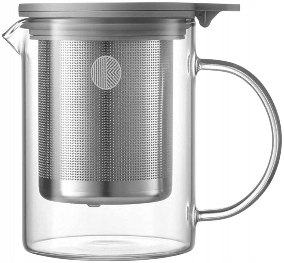 BUYDEEM Szklany dzbanek z zaparzaczem 500ml, model CD2001