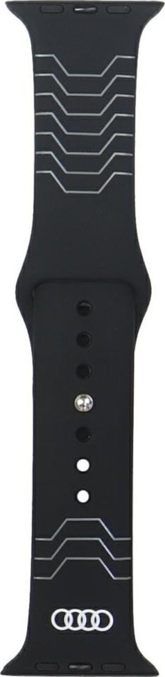 Pasek Audi Geometric Pattern Silicone Watch Strap do Apple Watch 44/45/46/49mm czarny