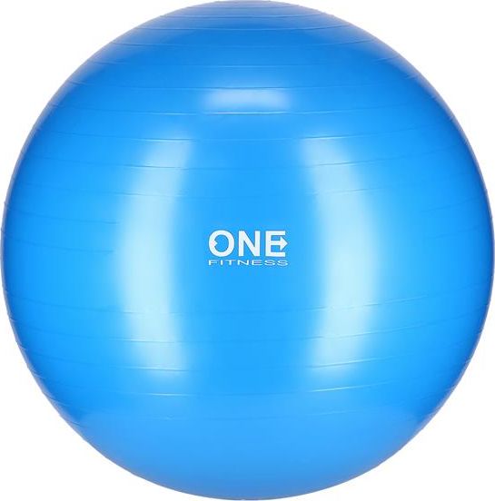 One Fitness Piłka do ćwiczeń Gym Ball 10 75cm blue