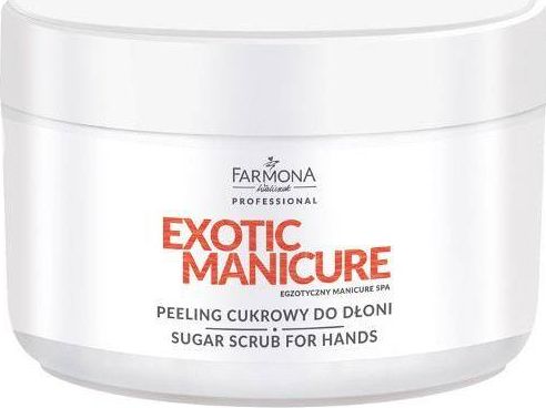 Farmona Exotic Manicure Cukrowy Peeling do dłoni 300g
