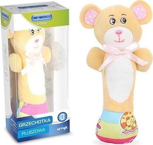 Artyk Grzechotka pluszowa Miś 128608 Artyk