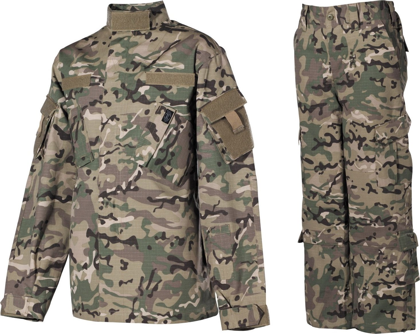 MFH Dwuczęściowy strój chłopięcy kurtka i spodnie OPERATION-CAMO XXL