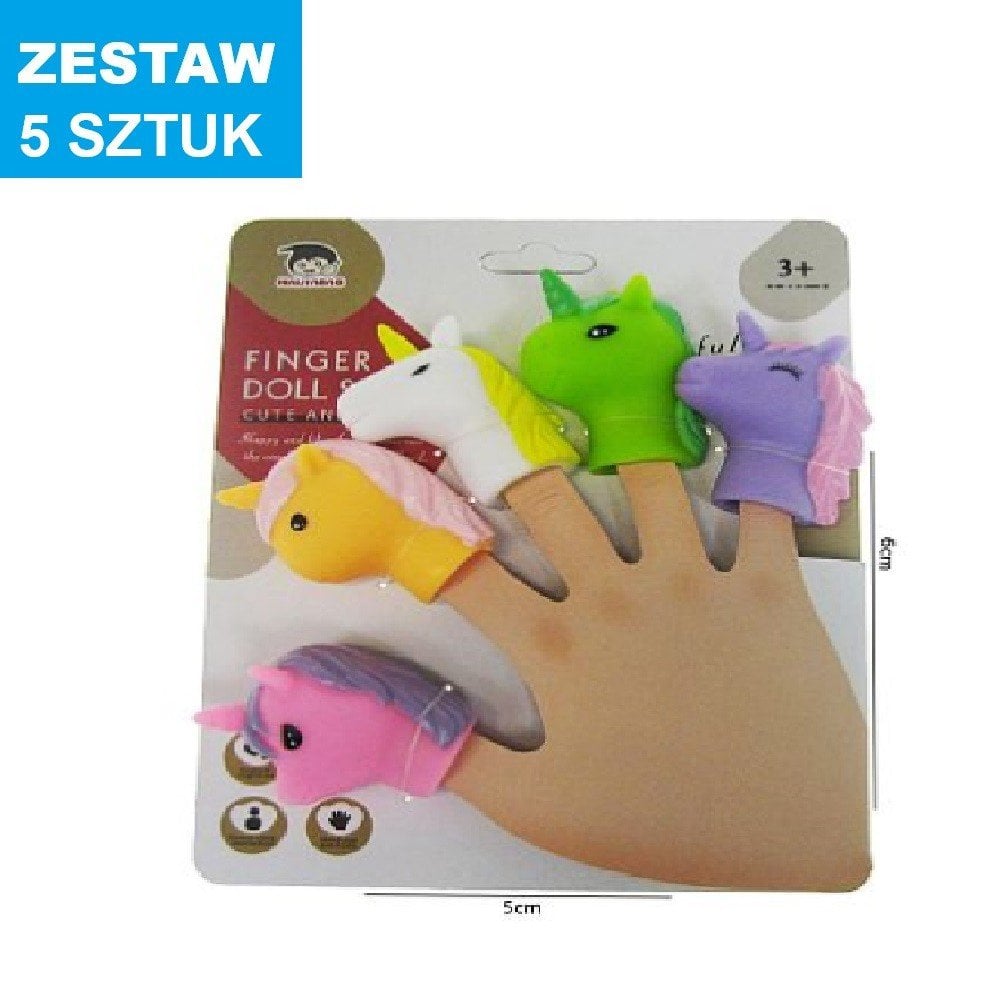 Hipo Pacynki na palec jednorożce H13681 45550