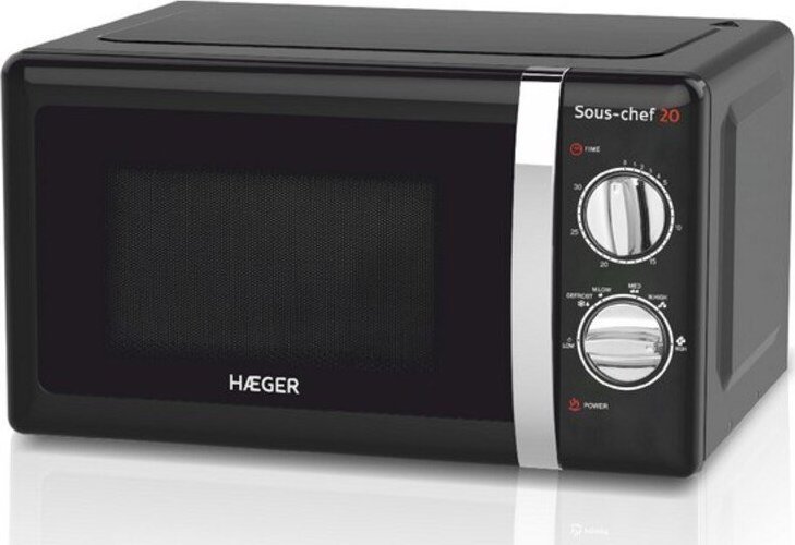 Kuchenka mikrofalowa Haeger Mikrofalówka Haeger Sous-chef 20 20 L Czarny 700 W (20 L) 700W
