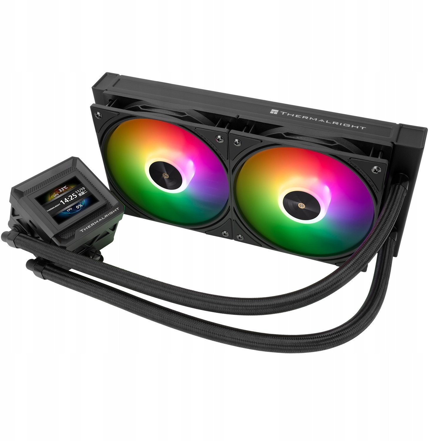 Thermalright Frozen Warframe 240 SE ARGB Juodas (240mm) (Juodas) Procesoriaus AIO Aušintuvas