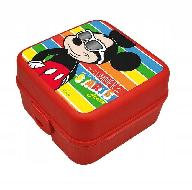 Lunch box / śniadaniówka / pojemnik z przegródkami / Mickey / Myszka Miki