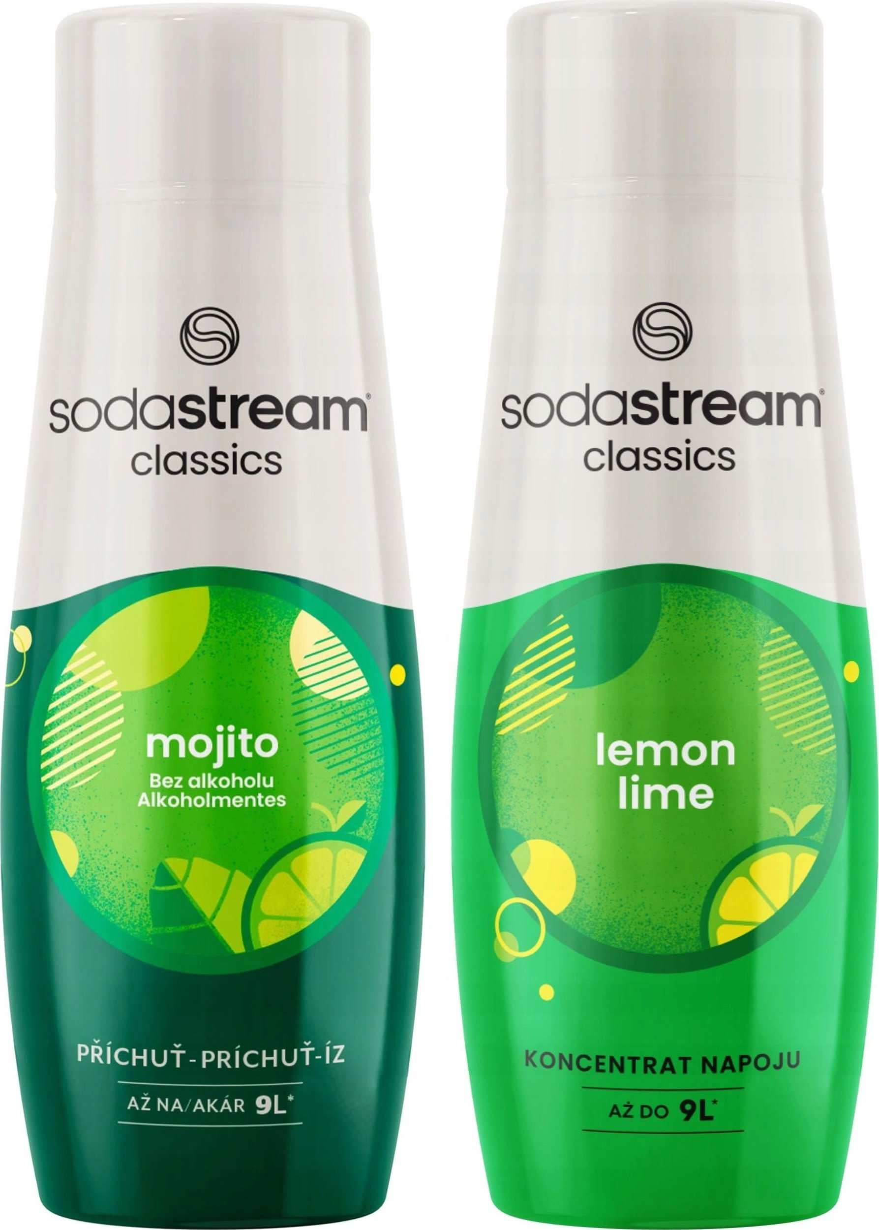 2x Syrop do Saturatora SODASTREAM MOJITO MOHITO CYTRYNA LIMONKA SOK DO WODY