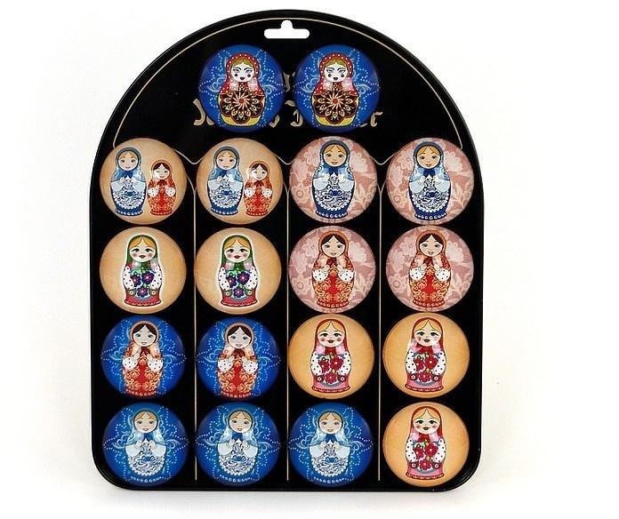 Magnes matrioszka 5cm (18szt)