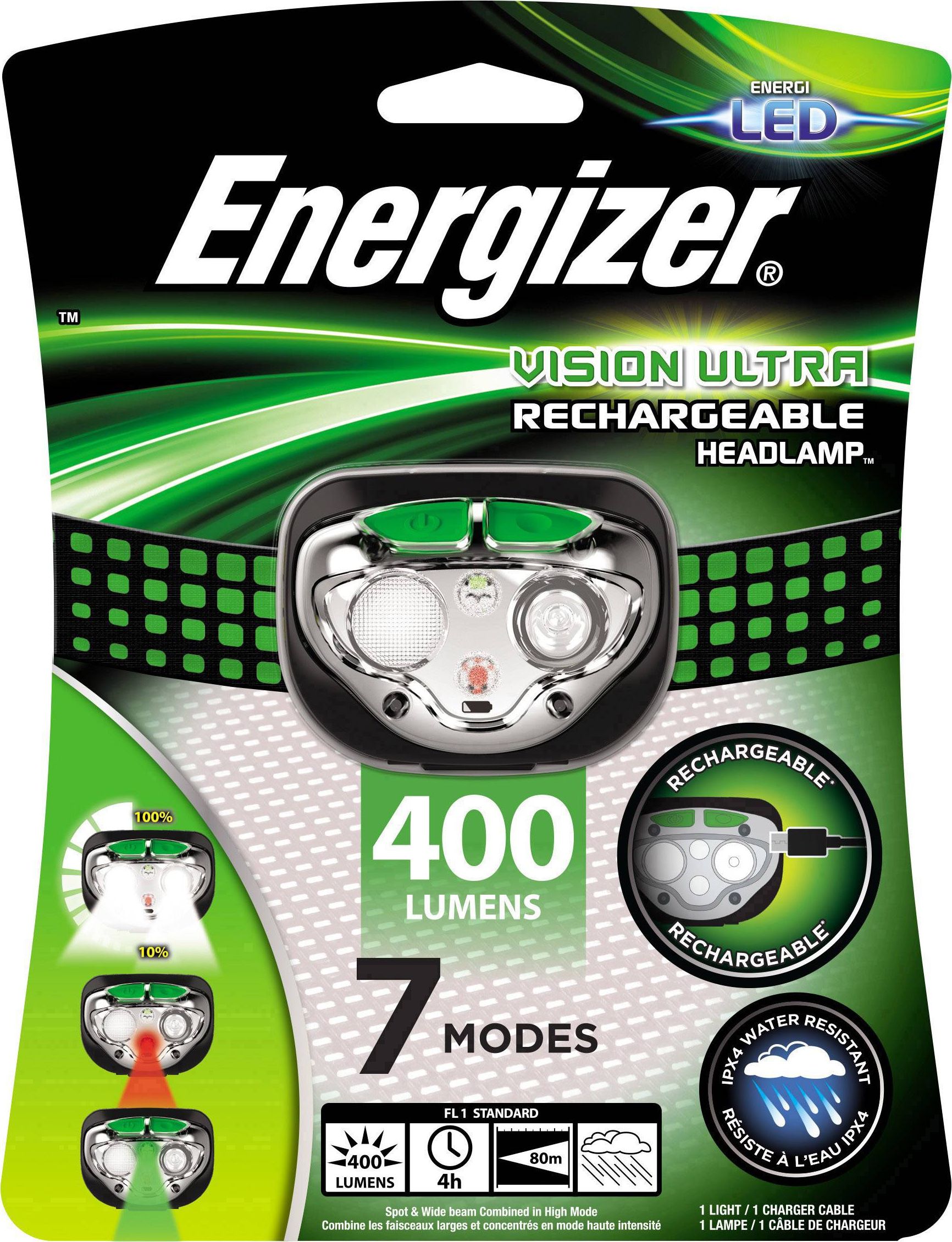 Latarka czołowa Energizer Vision Ultra 400