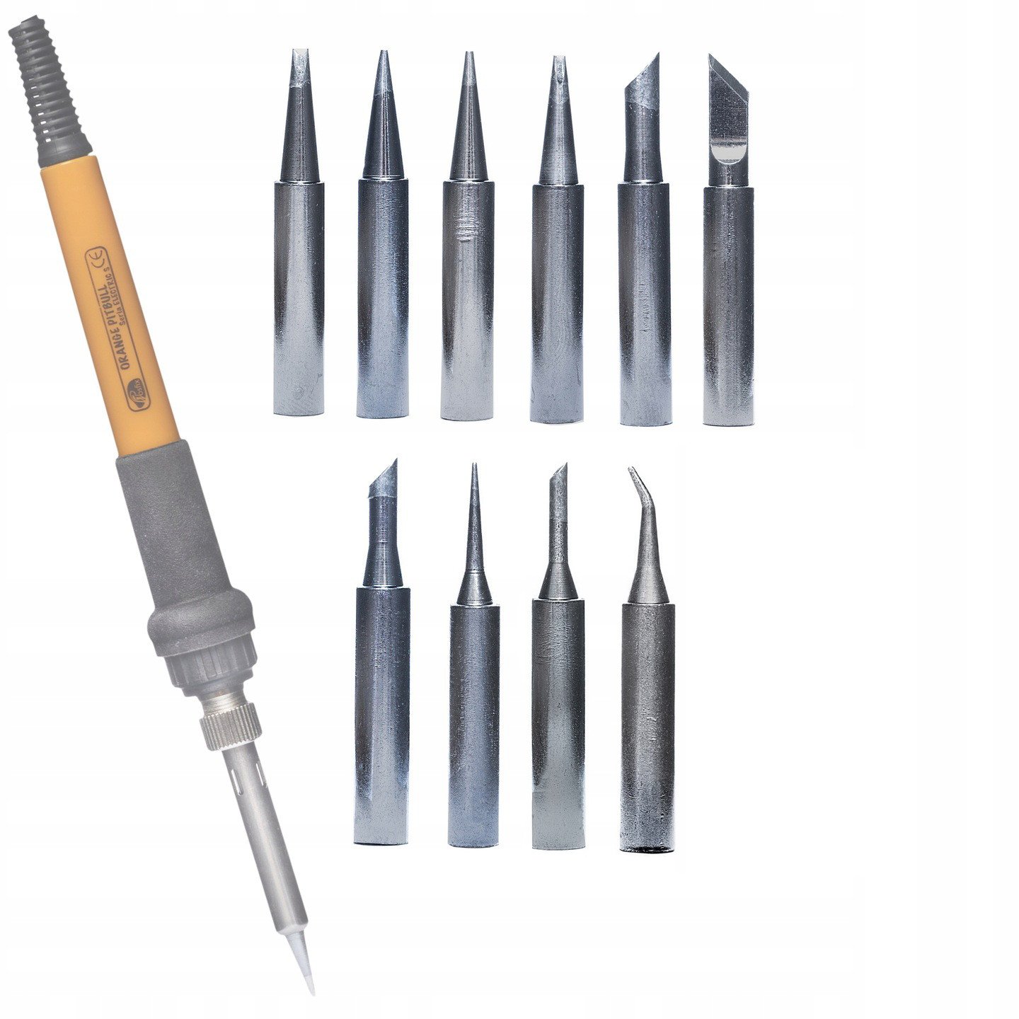 Rosfix ZESTAW 10 GROTÓW GROTY DO LUTOWNICY 900M OH660 YIHUA WEP 936 GROT HQ