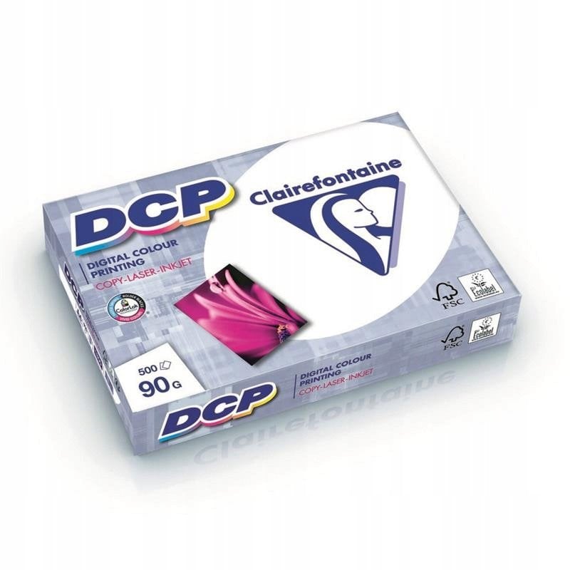 Clairefontaine DCP, Laser/Inkjet printing, A4 (210x297 mm), Satin, 500 sheets, 90 g/m², White