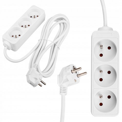 Przedłużacz Silo 3 gniazda 3000W