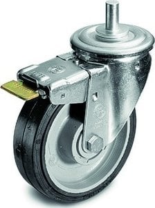 Kółka z hamulcem do statywu, śr. 160mm, M10