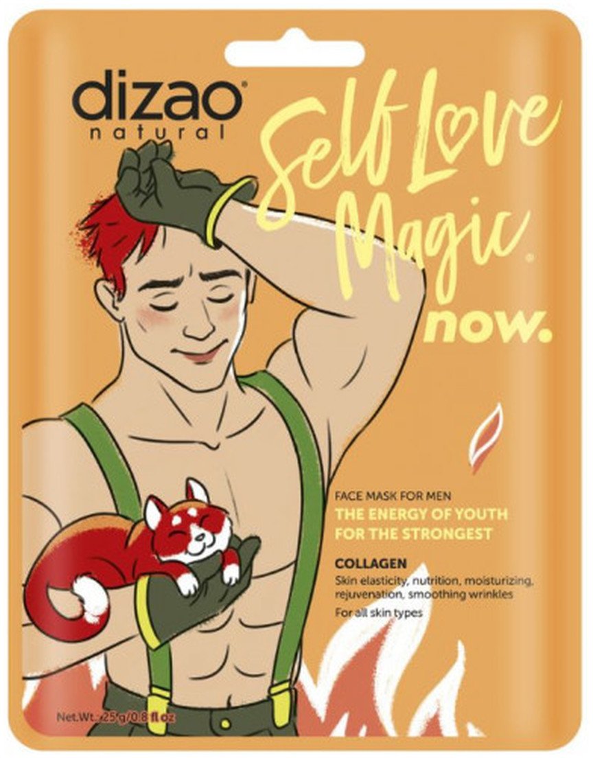 Dizao Maska do twarzy dla mężczyzn Kolagen 25g