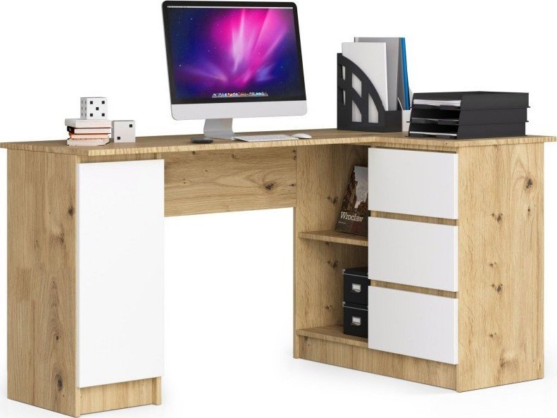 Biurko Fabryka Mebli Akord B20 Dąb Artisan 155 cm x 85 cm