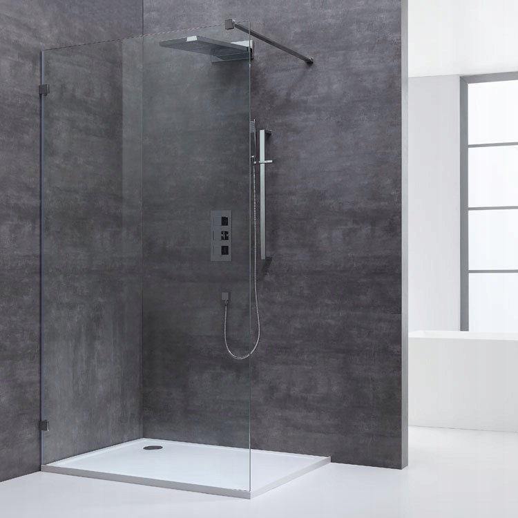 EAGO Kabina Prysznicowa Walk-in 90x210 Easy Clean 8mm