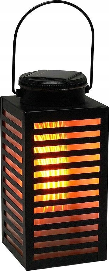 Lampion solarny LED, 10 x 10 x 18,5 cm